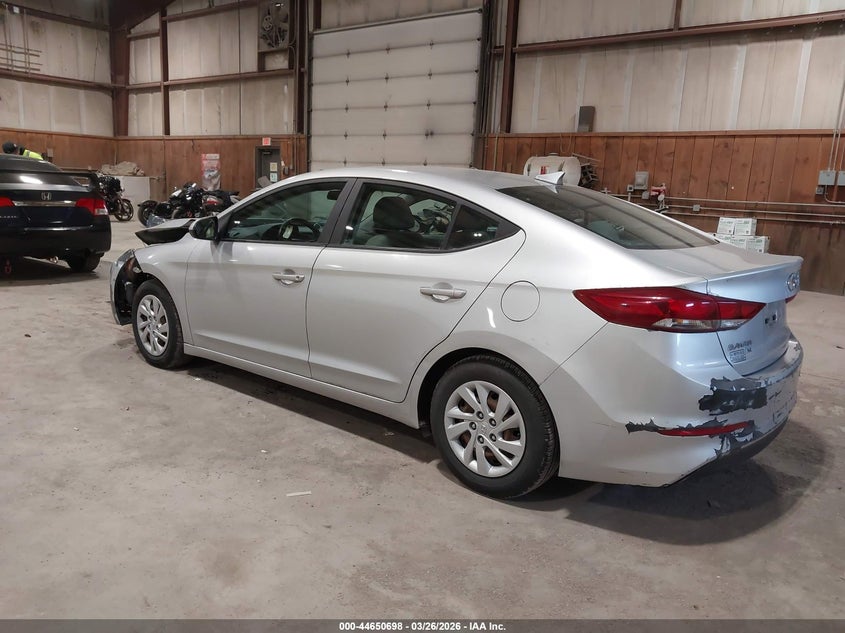 VIN 5NPD74LF5HH069110 2017 HYUNDAI ELANTRA SE