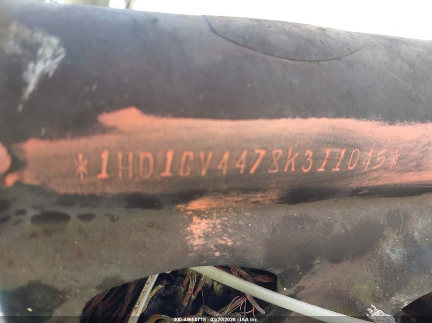 2008 Harley-Davidson Fxdc Daytona Custom VIN: 1HD1GV4478K311045 Lot: 44650718