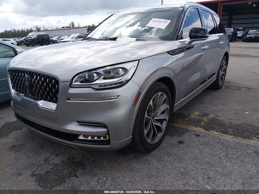 Vin: 5lmyj8xy3mnl01826, lot: 45147768, lincoln aviator grand touring 20212