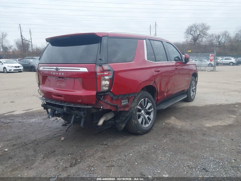 2022 Chevrolet Tahoe 4Wd Lt VIN: 1GNSKNKD8NR333864 Lot: 44650940