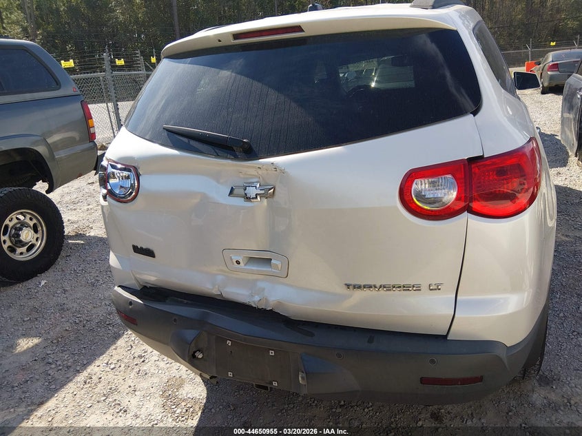 2012 Chevrolet Traverse 3.6 2Lt white Lot 111044650955 Vin 1GNKRJED7CJ248199
