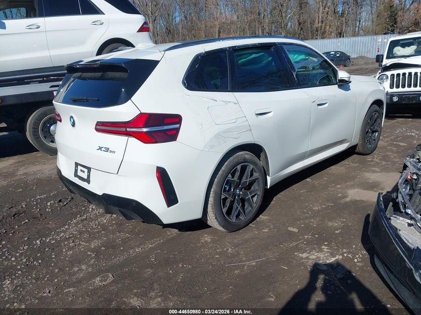 2026 BMW X3 SPORT UTILITY VEHICLE 2.0L I-4 DI, DOHC, VVT, TURBO, 255HP