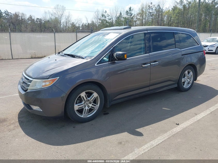 Vin: 5fnrl5h92cb116854, lot: 45148027, honda odyssey touring/touring elite 20122