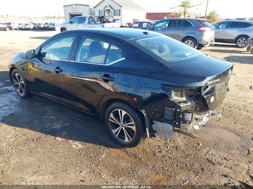 2022 Nissan Sentra Sv Xtronic Cvt