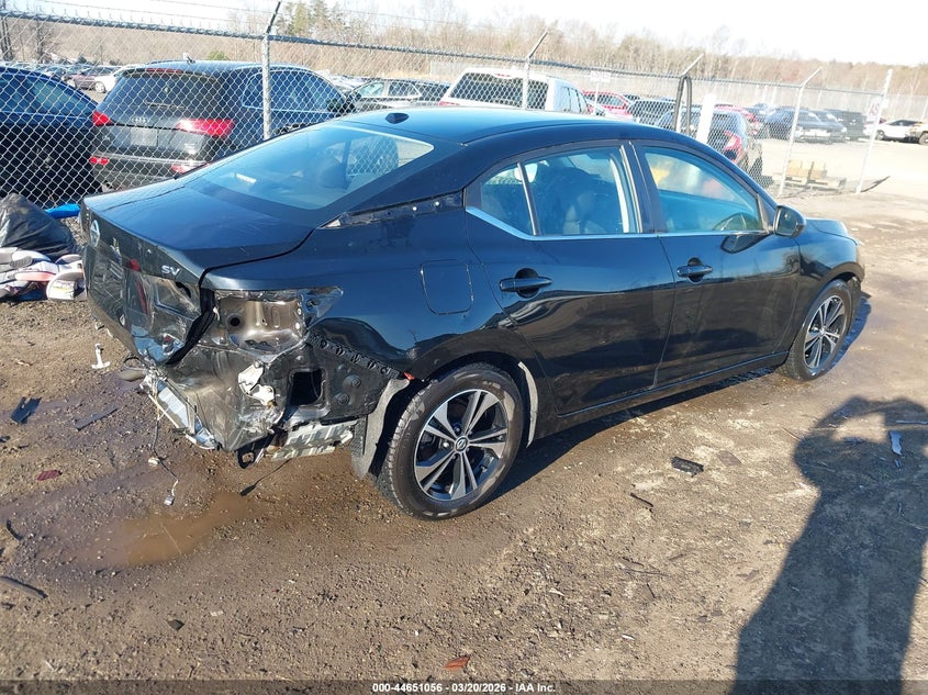2022 Nissan Sentra Sv Xtronic Cvt