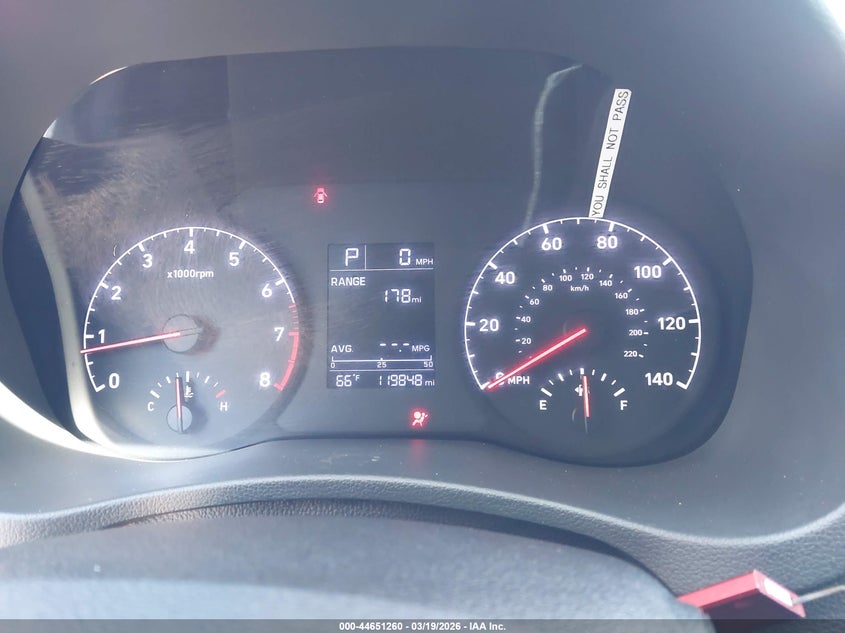 2020 Hyundai Accent Se VIN: 3KPC24A60LE123679 Lot: 44651260