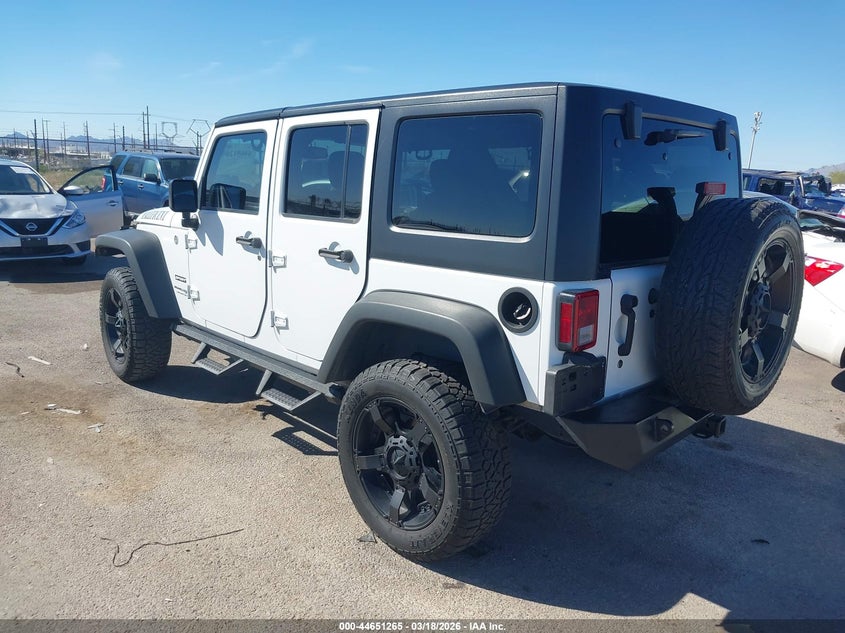 2018 Jeep Wrangler Jk Unlimited Sport S 4X4