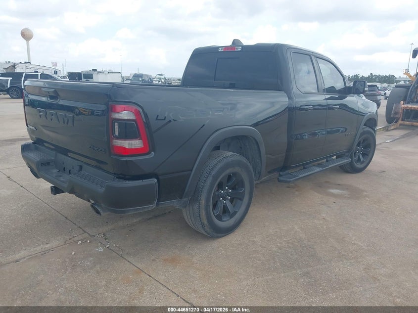 Vin: 1c6srfet3ln274540, lot: 45148310, ram 1500 rebel  4x4 6'4 box 20204