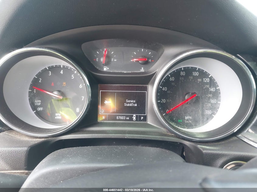 2019 Buick Regal Sportback Fwd Preferred VIN: W04GL6SX4K1008502 Lot: 44651442