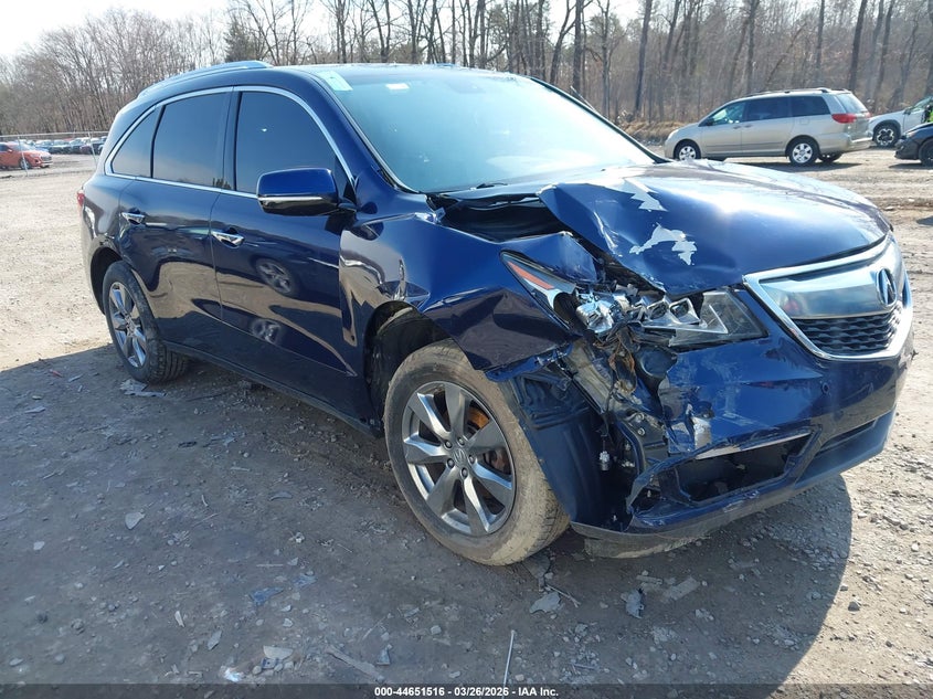 2014 Acura Mdx Advance Pkg W/Entertainment Pkg