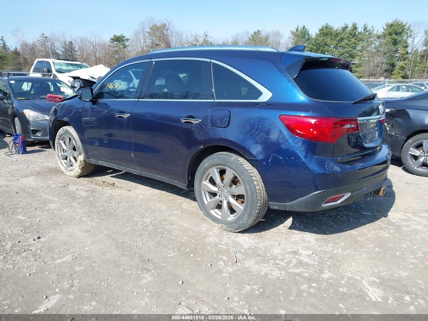 2014 Acura Mdx Advance Pkg W/Entertainment Pkg