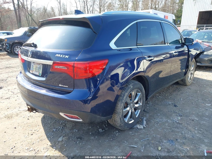 2014 Acura Mdx Advance Pkg W/Entertainment Pkg