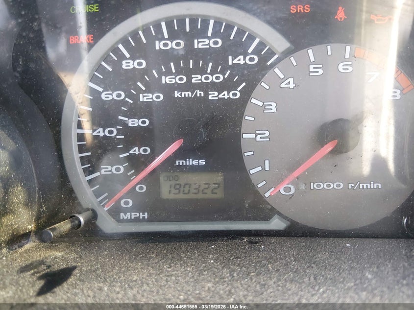 2003 Mitsubishi Eclipse Gts VIN: 4A3AC74HX3E107095 Lot: 44651555