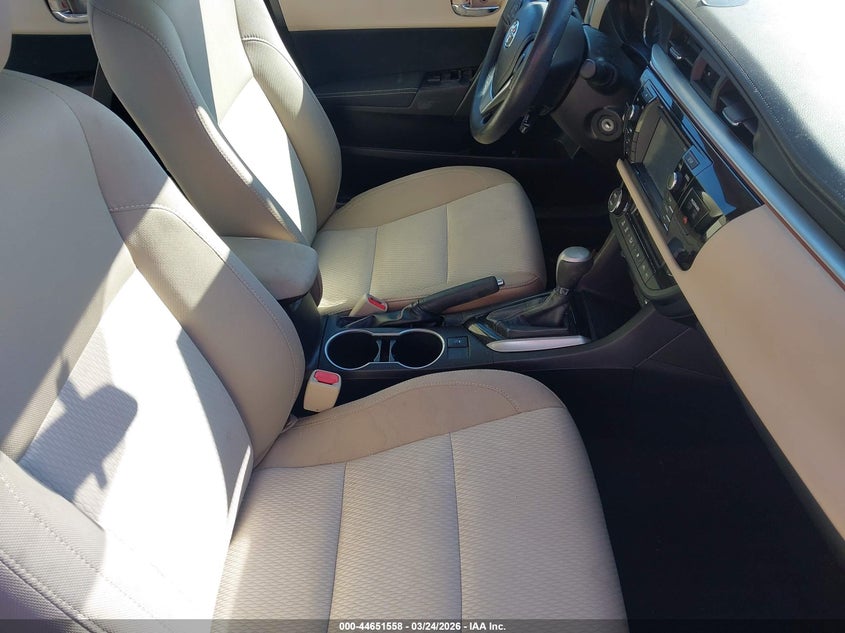 2016 Toyota Corolla Le Plus