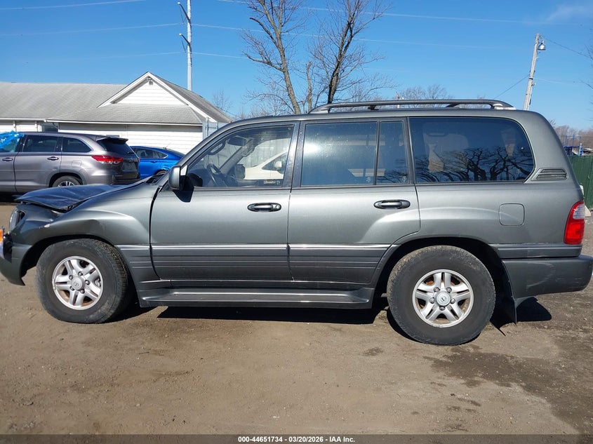 2000 Lexus Lx 470 VIN: JT6HT00W3Y0093694 Lot: 44651734