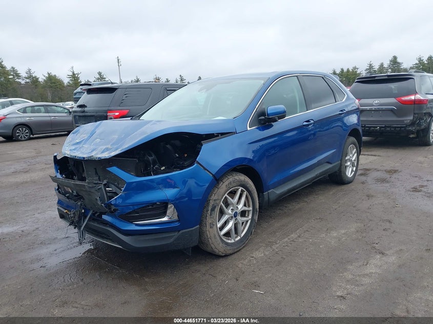 2FMPK4J95NBA41853 2022 Ford Edge Sel photo 1