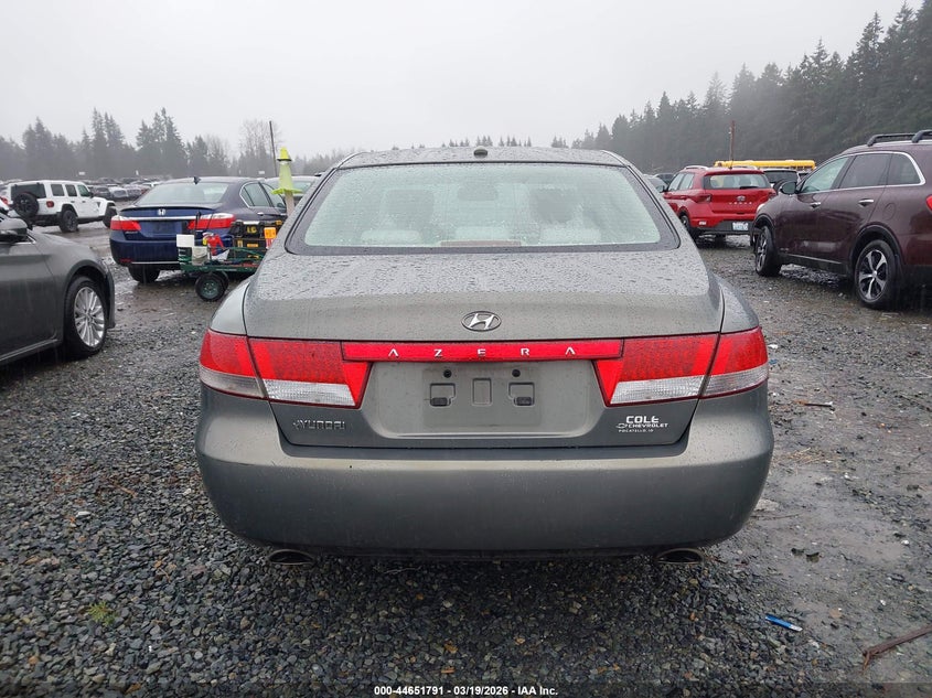 2007 Hyundai Azera Gls VIN: KMHFC46D67A181740 Lot: 44651791