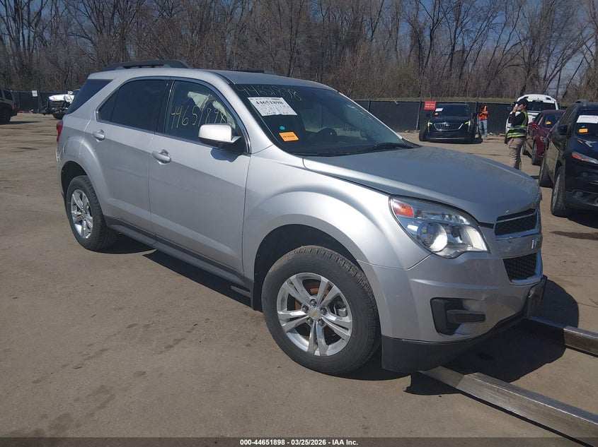 2012 Chevrolet Equinox 2.4 1Lt silver Lot 111044651898 Vin 2GNALDEKXC1185655