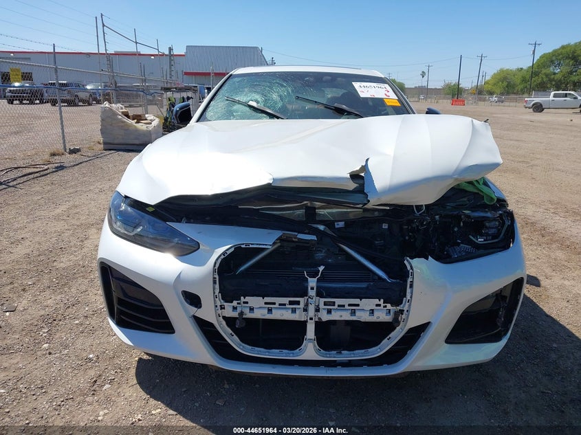 2022 BMW M440I xDrive VIN: WBA13AR0XNCJ13168 Lot: 44651964