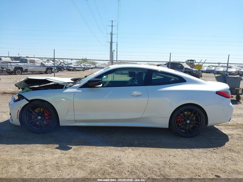 2022 BMW M440I xDrive VIN: WBA13AR0XNCJ13168 Lot: 44651964