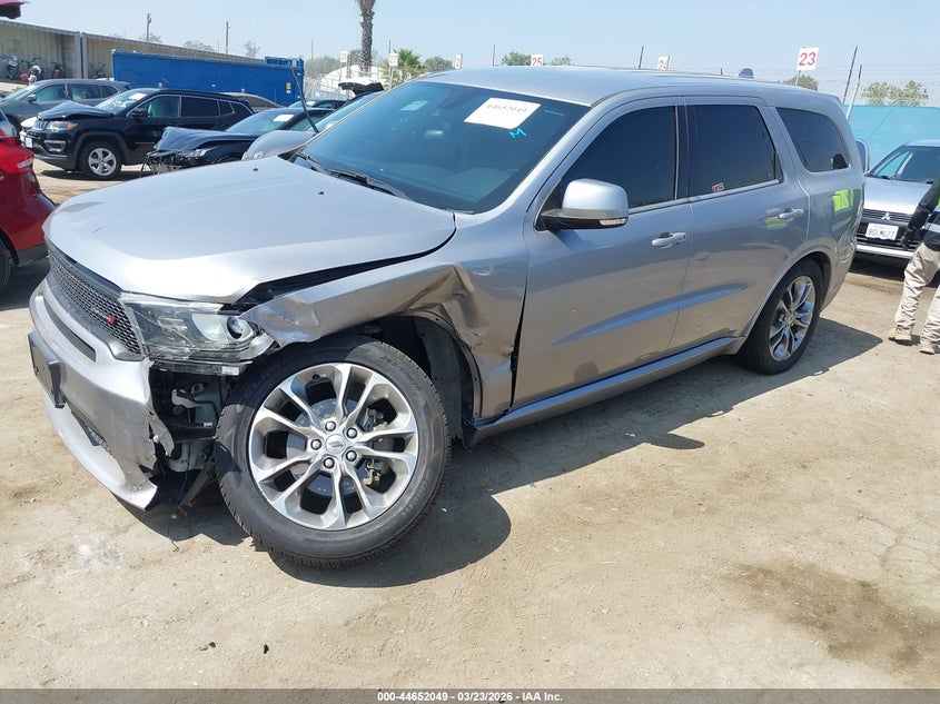 Vin: 1c4rdhdg3kc559223, lot: 45149089, dodge durango gt plus rwd 20192