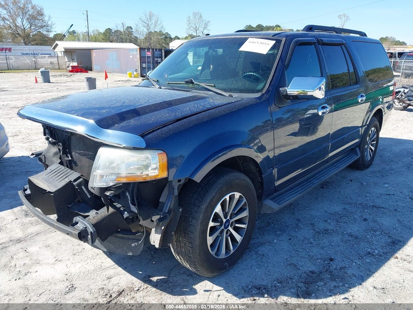 Vin: 1fmjk1ht8gef11970, lot: 45149095, ford expedition el xlt 20162
