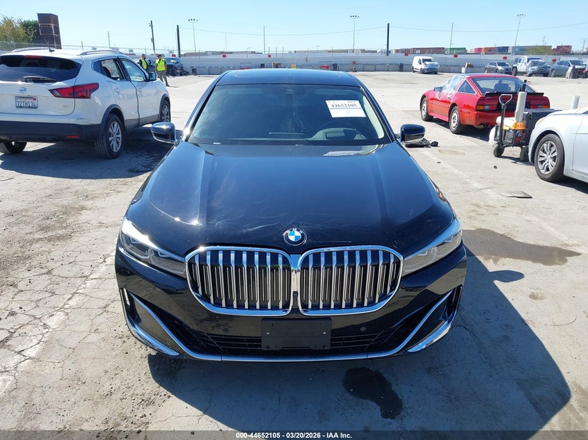 BMW 740I 2021 VIN WBA7T2C07MCG11001