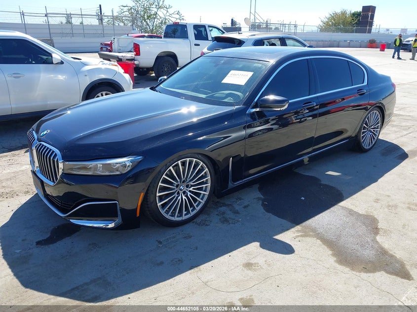 2021 BMW 740I auction photo 2