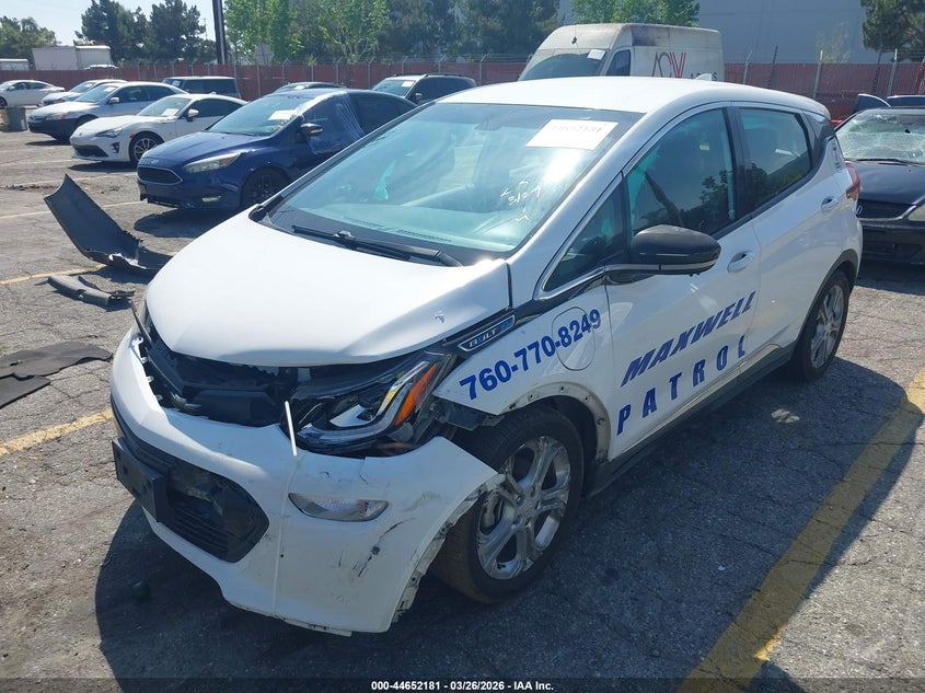 Vin: 1g1fw6s02h4190194, lot: 45149221, chevrolet bolt ev lt 20172