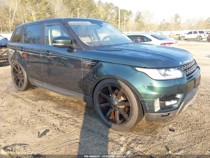 2016 LAND ROVER RANGE ROVER SPORT 3.0L V6 TURBOCHARGED DIESEL SE TD6