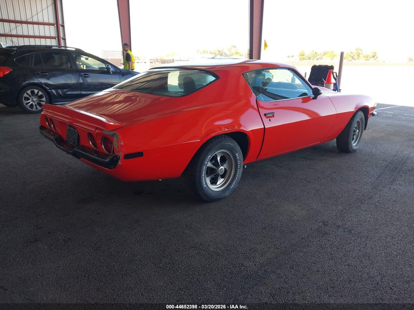 1971 CHEVROLET CAMARO auction photo 4