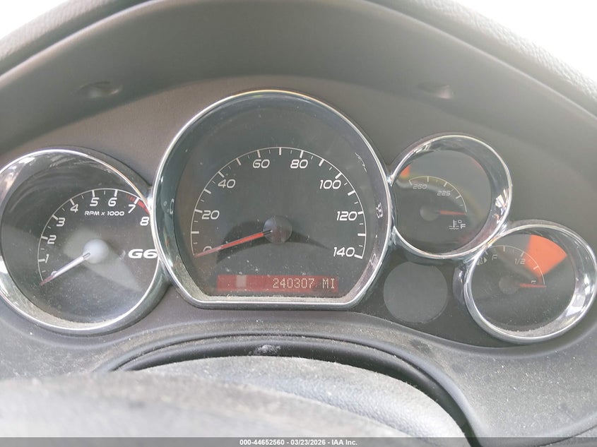 2010 Pontiac G6 VIN: 1G2ZA5E08A4160250 Lot: 44652560