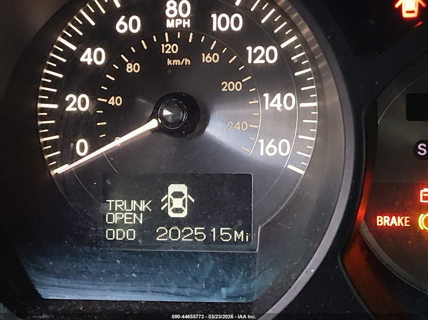 2006 Lexus Gs 300 VIN: JTHCH96S060011137 Lot: 44655773