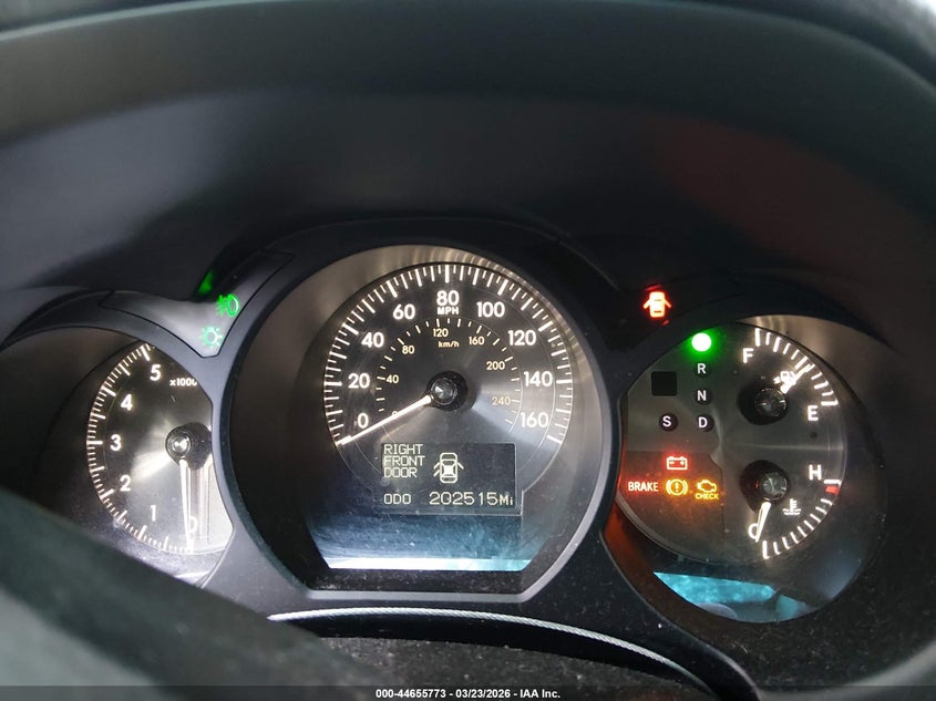 2006 Lexus Gs 300 VIN: JTHCH96S060011137 Lot: 44655773