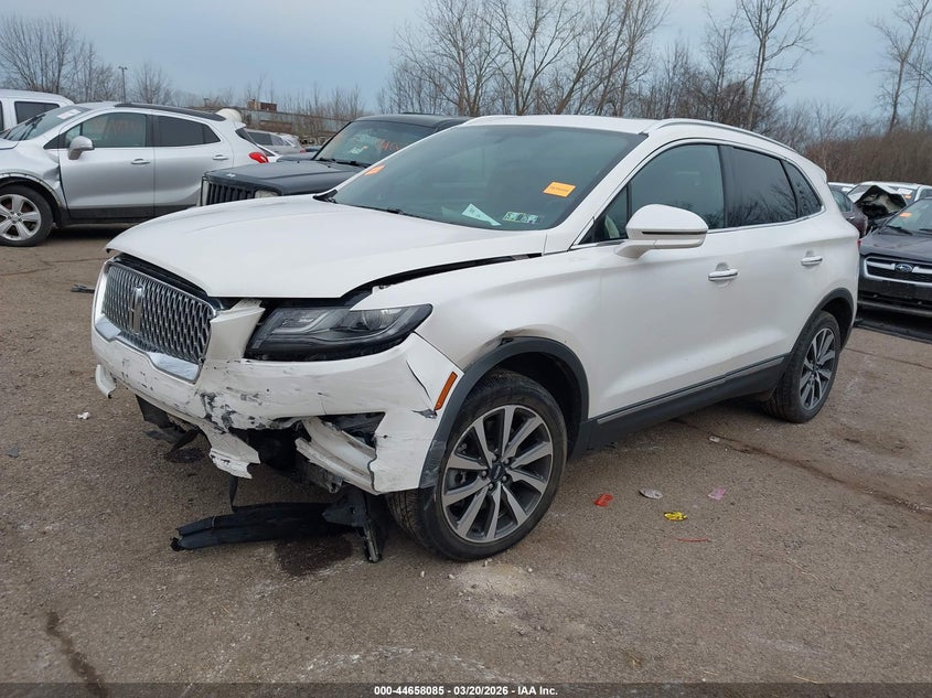 Vin: 5lmcj3d94kul18034, lot: 45155125, lincoln mkc reserve 20192