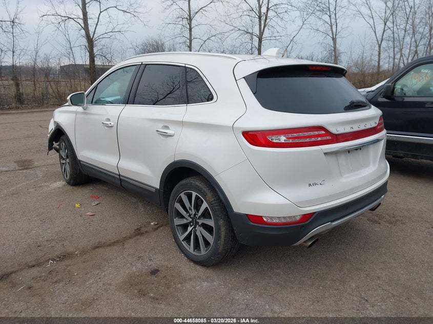 Vin: 5lmcj3d94kul18034, lot: 45155125, lincoln mkc reserve 20193