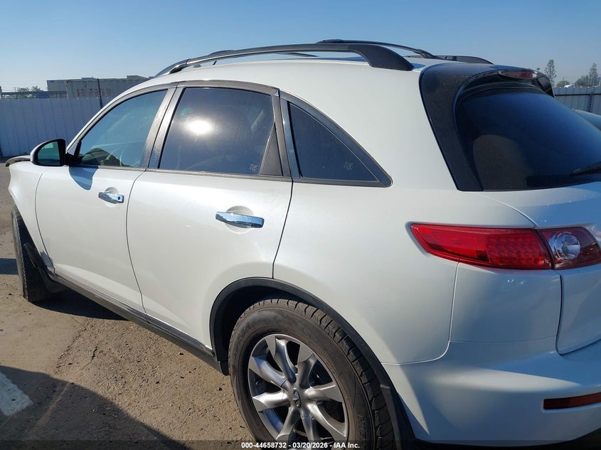 2007 Infiniti Fx35 VIN: JNRAS08W67X204228 Lot: 44658732