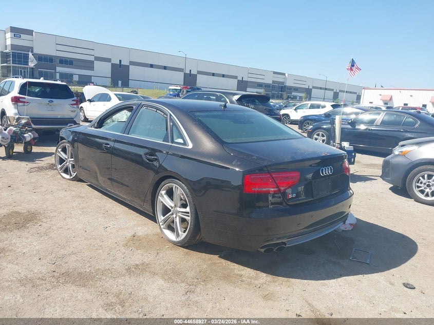 Vin: waud2afd7dn016469, lot: 45155966, audi s8 4.0t 20133