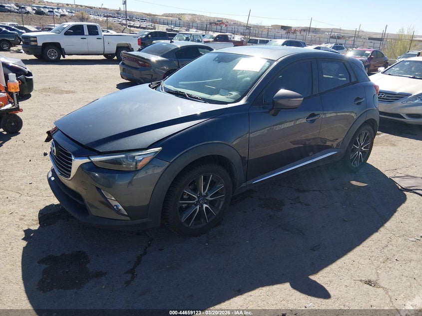 Vin: jm1dkfd72h0159829, lot: 45156163, mazda cx-3 grand touring 20172