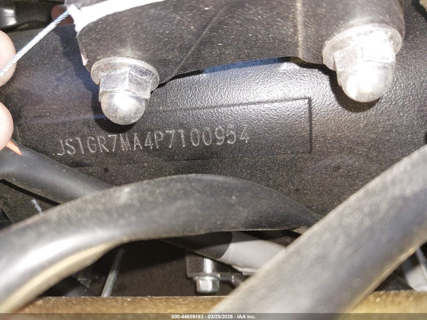 2023 Suzuki Gsx-R750 VIN: JS1GR7MA4P7100954 Lot: 44659163