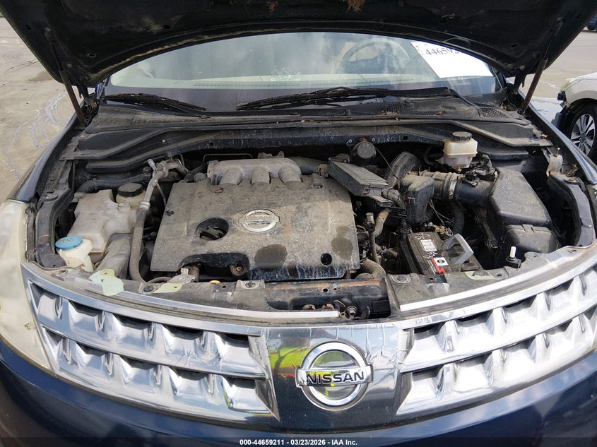 2003 Nissan Murano Sl VIN: JN8AZ08W83W229776 Lot: 44659211