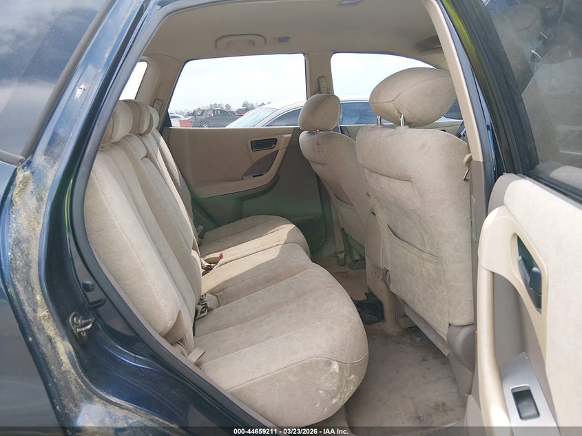 2003 Nissan Murano Sl VIN: JN8AZ08W83W229776 Lot: 44659211