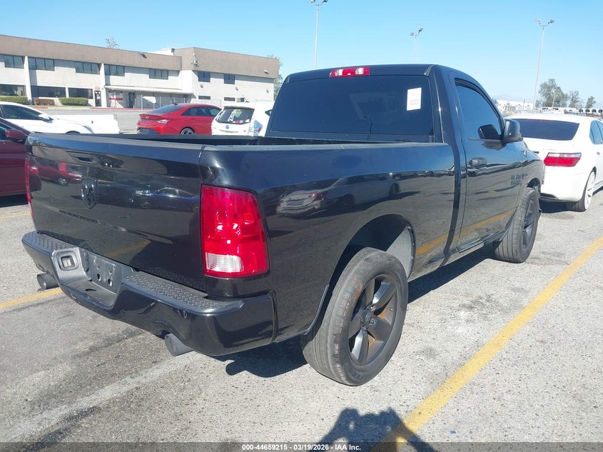 Vin: 3c6jr6at0hg598904, lot: 45156254, ram 1500 express  4x2 6'4 box 20174