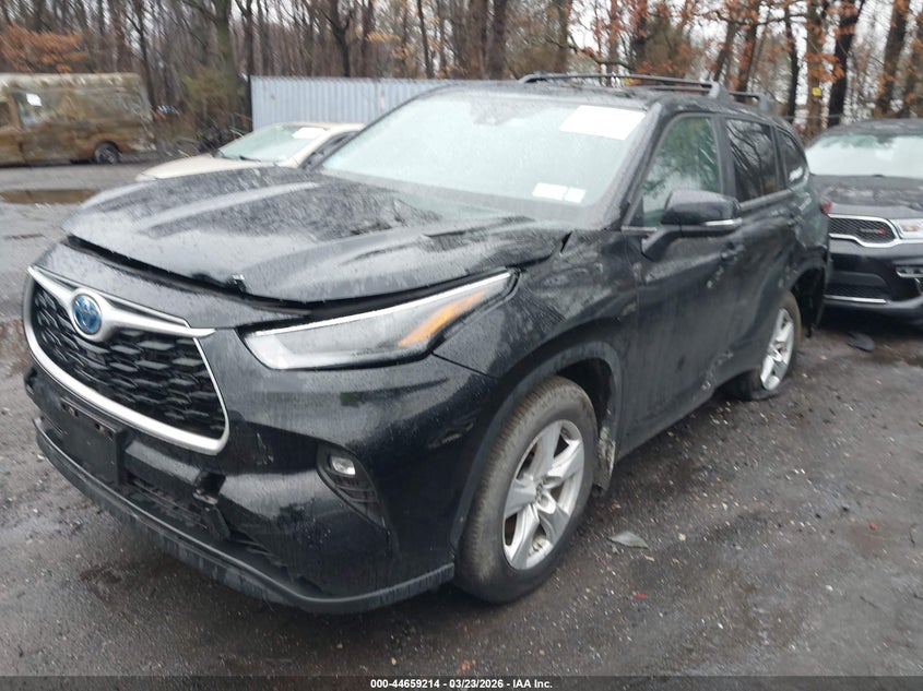 2023 Toyota Highlander Hybrid Le 5TDBBRCH6PS111412 photo 1