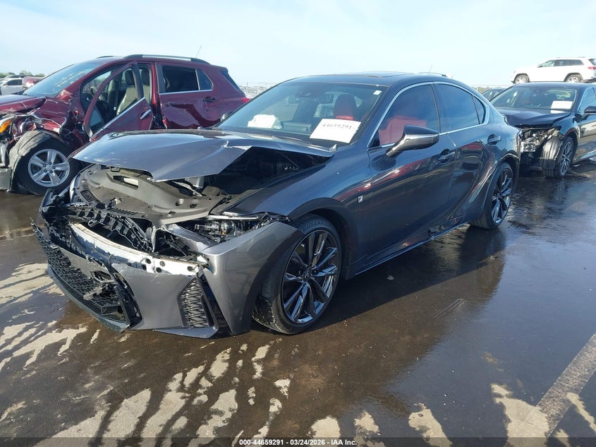 Vin: jthgz1b24p5062358, lot: 45156331, lexus is 350 f sport 20232