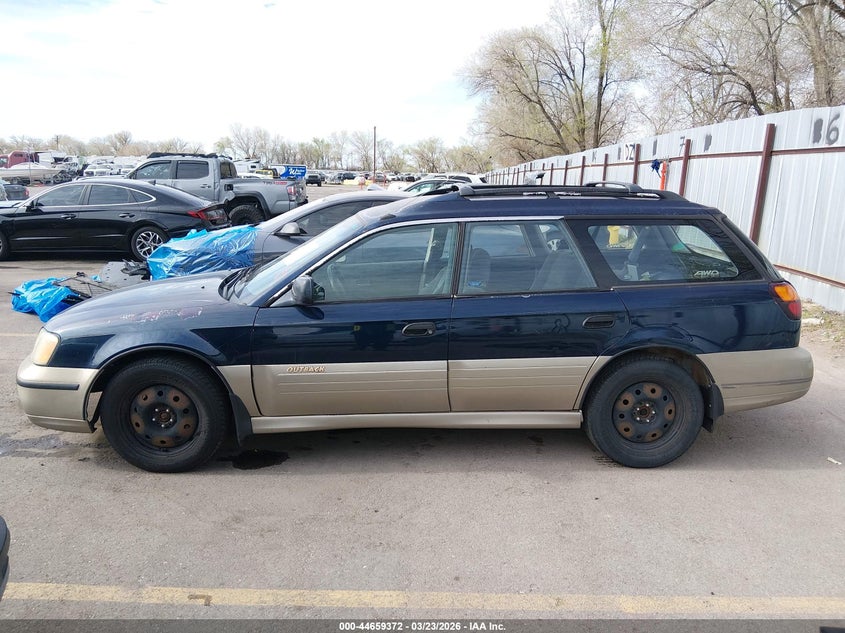 2001 Subaru Outback VIN: 4S3BH665617649365 Lot: 44659372