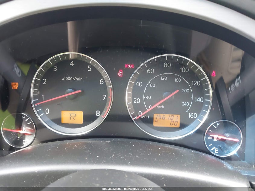 2004 Infiniti Fx35 VIN: JNRAS08U84X108286 Lot: 44659503