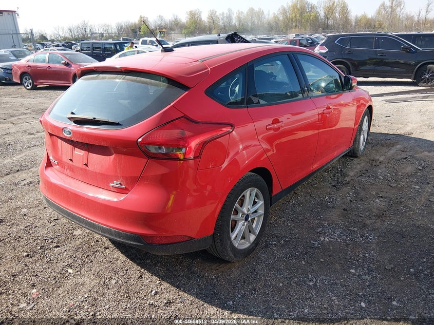 Vin: 1fadp3k28fl325201, lot: 45156552, ford focus se 20154