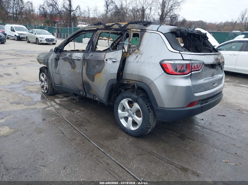 Vin: 3c4njcbb4jt293165, lot: 45156600, jeep compass latitude fwd 20183