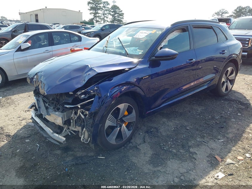Vin: wa1laage5nb014726, lot: 45156687, audi e-tron premium plus quattro 20222